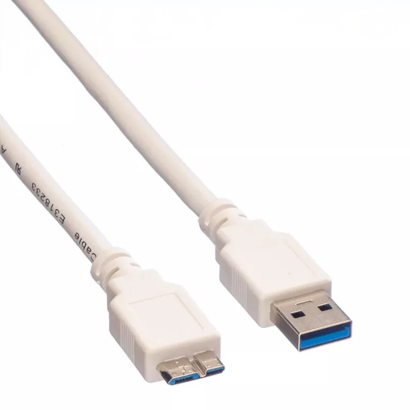 VALUE USB-kabel - USB Type-A (M) naar Micro USB Type-B (M)