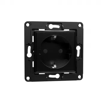 Wandcontactdoos Shelly SHELLY-WS-EU-B EU zwart inbouw