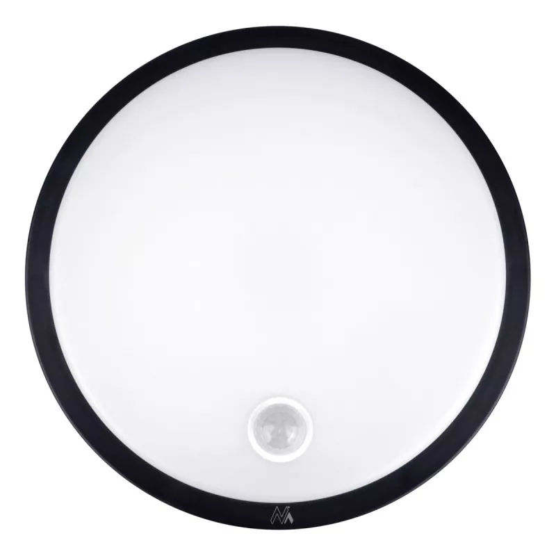 LED-lamp met PIR-sensor MACLEAN MCE525 B – buitenwandlamp, bewegingsgeactiveerde LED