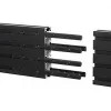 Montagerail B-Tech BT8390 verlengset zwart 12 mm breedte 8 mm diepte 180 mm lengte