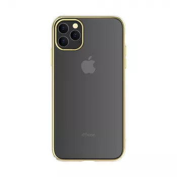 Hoesje hardcase Devia Glimmer Serie voor iPhone 11 Pro — goud, PC-behuizing