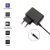 Voeding Qoltec 52401 12 W binnen zwart voor POS-printer