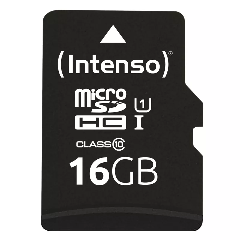 Intenso Performance - flashgeheugenkaart (microSDHC/SD-adapter inbegrepen) - 16 GB - UHS-I U1 / Class10 - microSDHC UHS-I
