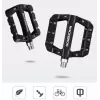 Rockbros 2017-12CBK nylon fietspedalen set - zwart