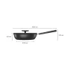 Fiskars Hard Face 1075528 antiaanbakkoekenpan 24 cm 2,2L