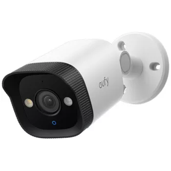 IP-bullet-beveiligingscamera Eufy T8P00321 outdoor bekabeld PoE 8MP 3840×2160 plafond-/wandmontage zwart/wit