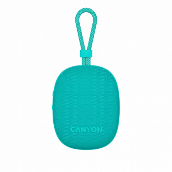 Canyon OnMove 12 - draagbare Bluetooth v5.3 luidspreker - 5W - TWS - IPX7 - 12 uur - USB-C opladen