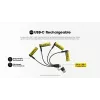 Oplaadbaar Li-Ion AA 1,5V accupack Nitecore NH2400 2400mAh – 4-pack