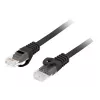 Netwerkkabel LANBERG PCU6-10CU-1000-BK Cat6 U/UTP RJ-45 10 m zwart