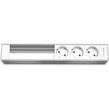 Inbouwdoos Type F aluminium Kindermann 7449000303