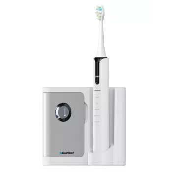 Vibrerende tandenborstel BLAUPUNKT DTS711 – 5 modi, 48.000 bewegingen/min., ingebouwde accu, 4 borstelkoppen, laadstation met UV-sterilisator