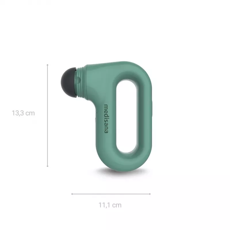 Medisana HM 330 massager universeel zwart, groen