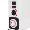 Convector elektrische verwarming NOVEEN CH-6000 TIMER TURBO FAN 2000W 3 vermogensstanden wand-/vloermontage wit