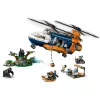 LEGO City 60437 Jungle Explorer-helikopter in basiskamp