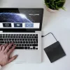 Externe DVD‑RW-drive QOLTEC 51857 — USB 3.0, SATA-interface, DVD±R 8x, DVD±RW 4x, DVD‑RAM 5x, CD 24x, zwart
