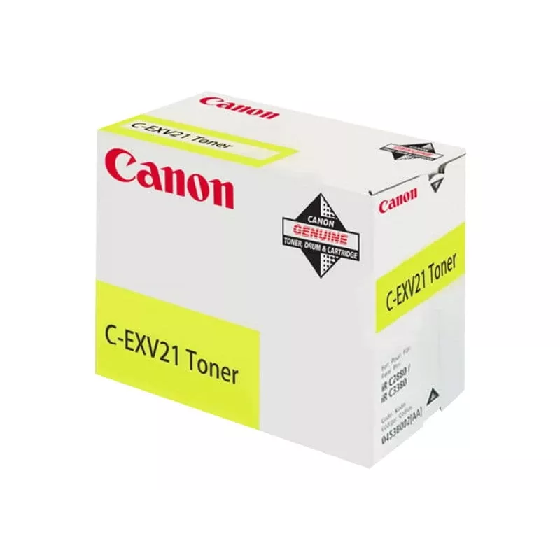 Tonerpatroon Canon C-EXV21 14000 pagina's geel
