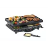 Steba RC 28 gietijzeren raclettegrill, 1400 W, 8 pannetjes, zwart