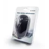 Muis USB OPTICAL WRL zwart/SILENT MUSW-4BS-01 GEMBIRD