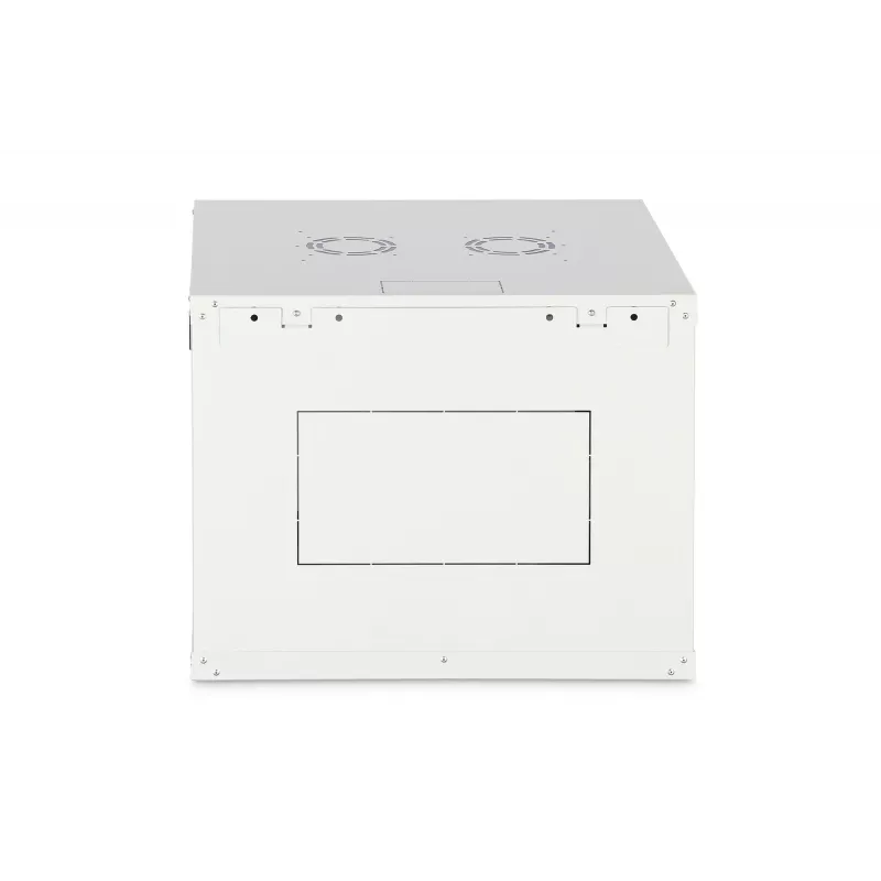 Wandgemonteerde 19-inch rackkast DIGITUS Dynamic-N DN-37106 — 9U, 600x600 mm, IP20, slot met sleutel