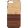 man and wood telefoonhoes voor iPhone 7/8, mare zwart