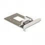 Interne M.2-/U.2-adapterkaart DELOCK 90854 — PCIe 4.0 (host: PCIe, uitgangen: M.2 Key M 110 mm, U.2)
