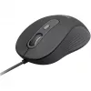 Logitech Signature Wired M520 for Business optische bedrade muis USB-C Plug-and-Play Windows/Mac/Chrome/PC/laptops - grafiet