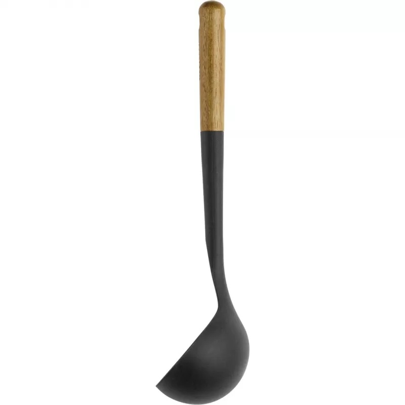 Stoflepel - 31 cm, bruin-zwart
