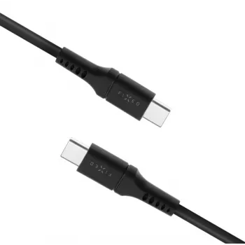 USB-C-naar-USB-C vaste kabel FIXED FIXDLS-CC2-BK — 2 m, 60 W