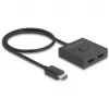 HDMI-switch DeLOCK 18901 144Hz zwart plastic 55x55x15mm