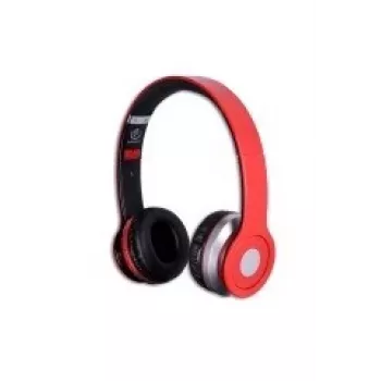 Hoofdtelefoon Rebeltec CRISTAL rood