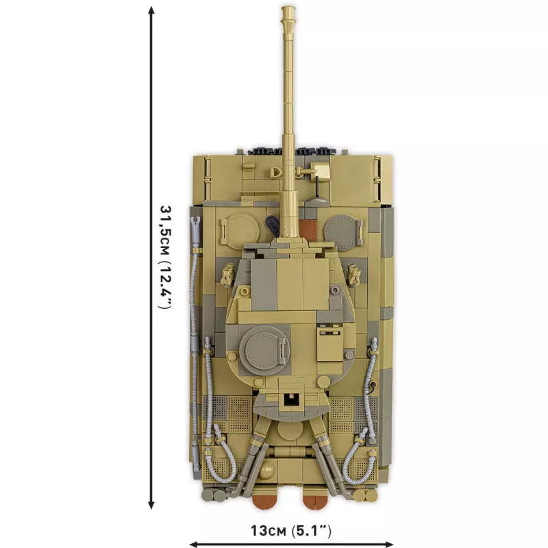 Bouwset COBI Panzer VI Tiger no131 1275 onderdelen