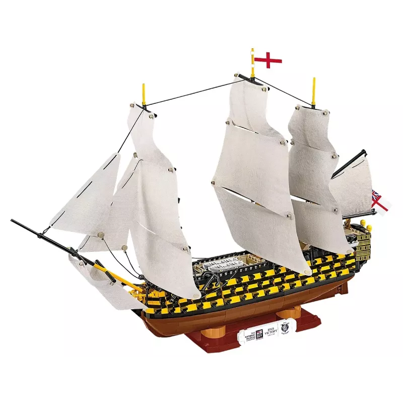 Bouwset Cobi HMS Victory — 2.517 onderdelen, gedetailleerd historisch zeilschipmodel