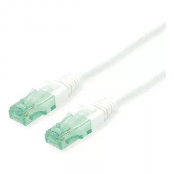 ROLINE RM patchkabel Cat.6A UTP, wit, 1 m