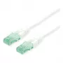 ROLINE RM patchkabel Cat.6A UTP, wit, 1 m