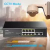 Cudy FS1010P netwerkswitch Fast Ethernet (10/100) Power over Ethernet (PoE) zwart