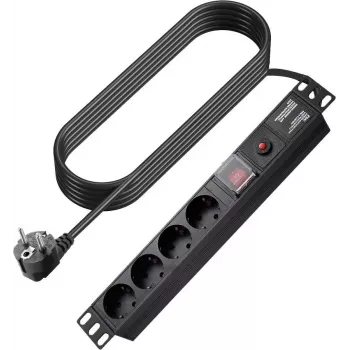 Voedingsadapterstekker VISION EU Duckhead adapter voor Apple voeding C7 figure-8 bus naar EU CEE 7/7 Schuko stekker wit