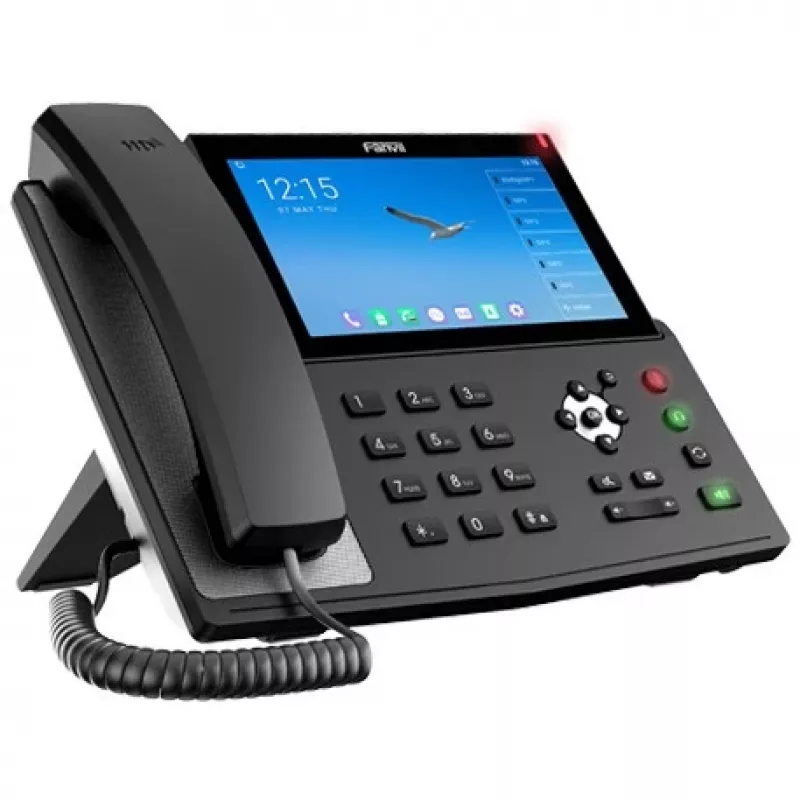 Fanvil X7A IP-telefoon zwart 20 lijnen LCD Wi-Fi