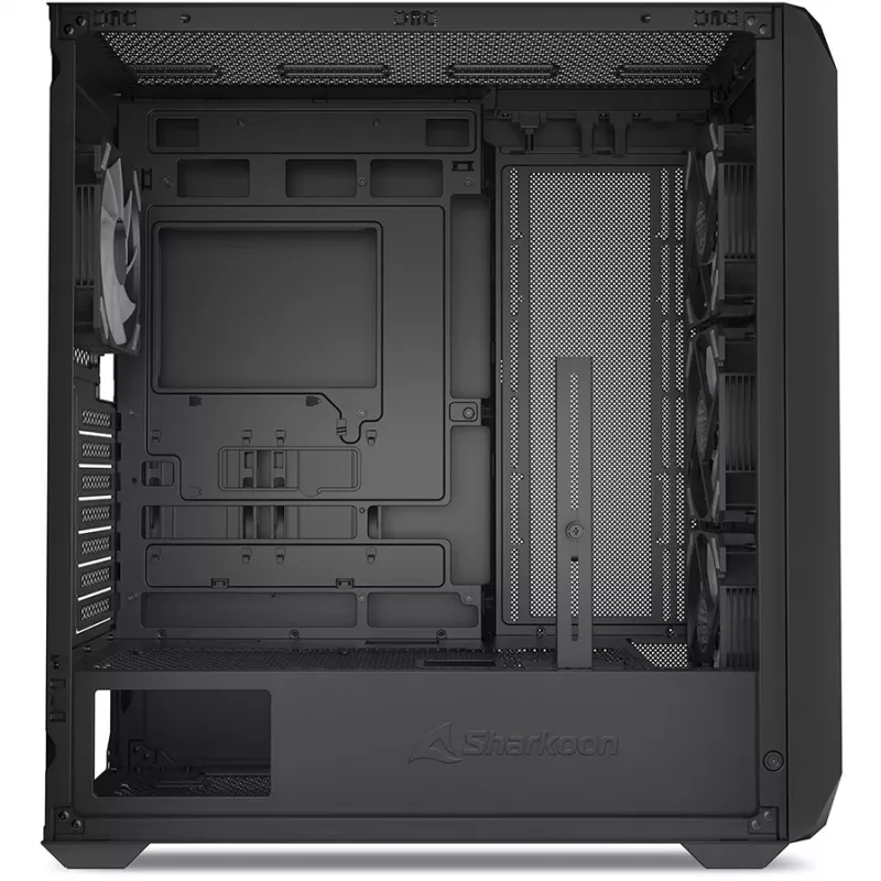 Sharkoon AK3 RGB midi tower zwart