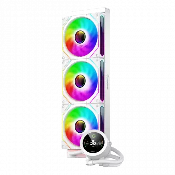 Gamemax | CPU-vloeistofkoeler | ICEBURG 360 DIGITAL | wit