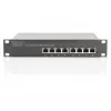Switch DIGITUS 10 inch Gigabit Ethernet 8-poorts unmanaged - 8x Gigabit RJ45, rackmonteerbaar