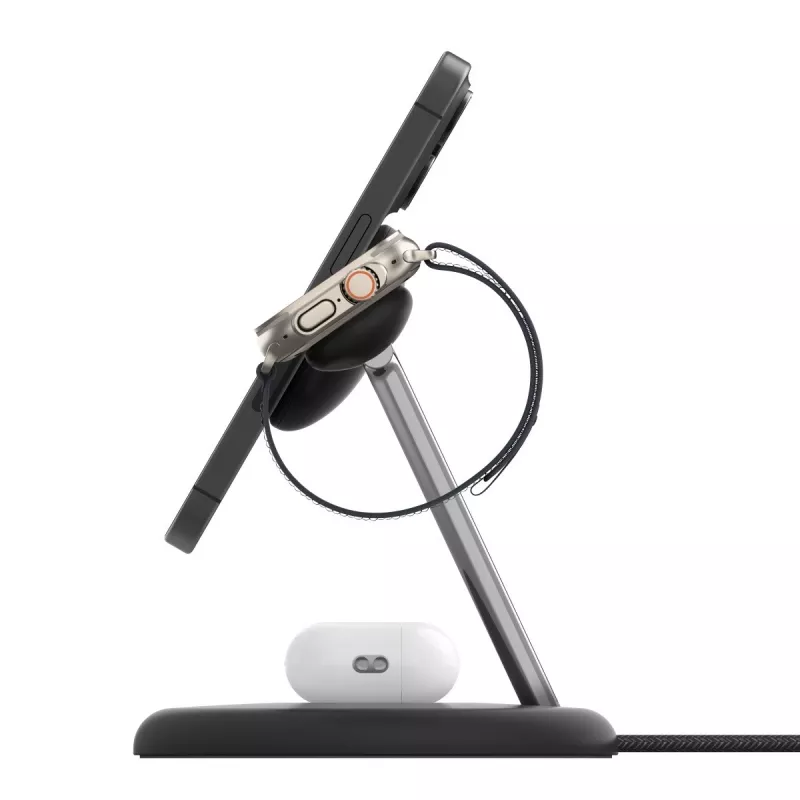 Oplader Belkin WIZ023VFBK binnen USB draadloos voor hoofdtelefoon smartphone smartwatch zwart