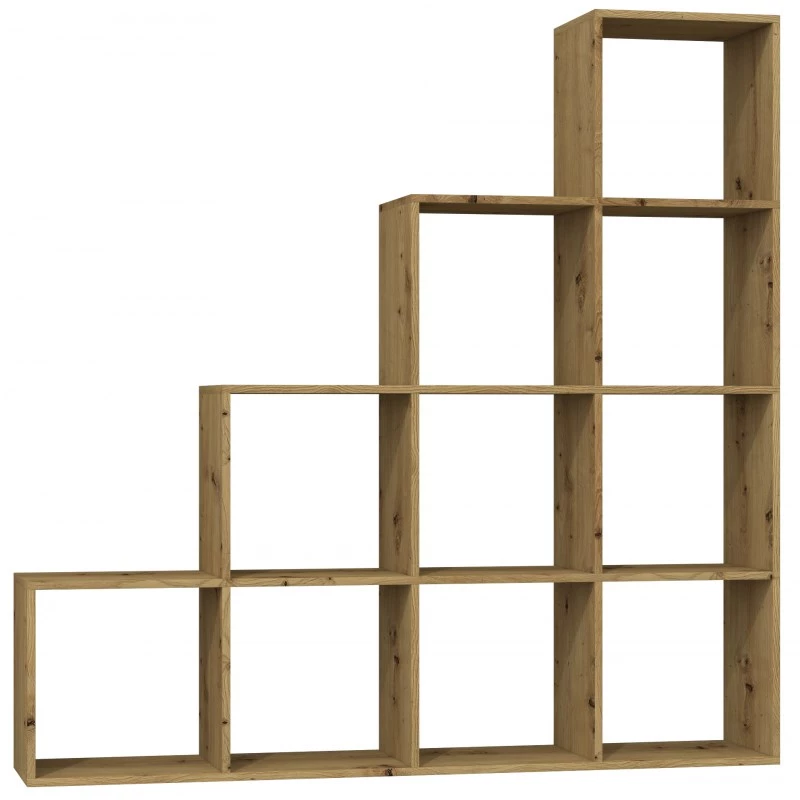 Topeshop STEP ARTISAN 4X4 boekenkast voor de woonkamer