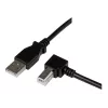 StarTech.com 3 m USB 2.0 A naar haakse B-kabel – M/M, 3 m, USB A, USB B, USB 2.0, zwart