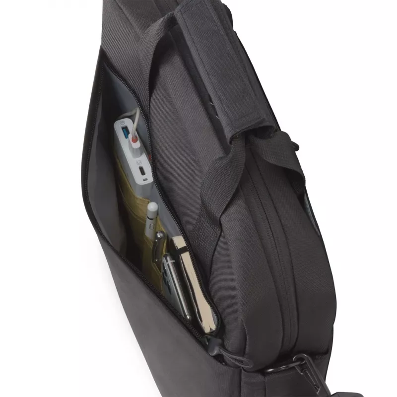 DICOTA Eco MOTION 13 - 15.6 inch zwart draaggreep schouderband