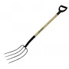 Tuinvork Fiskars houten steel, 4 tanden, model 250