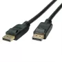 ROLINE - DisplayPort-kabel - DisplayPort (M) naar DisplayPort (M) - DisplayPort 1.4 - 1 m - 4K-ondersteuning - zwart (11.04.5810)