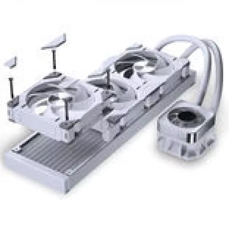 All-in-One-vloeistof-CPU-koeler PHANTEKS Glacier One 360D30 X2 DRGB 360 mm wit