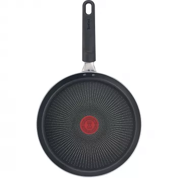 Crêpepan Tefal Resist Intense D52210 rond 25 cm zwart rood