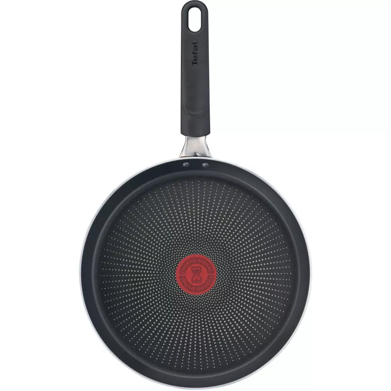 Crêpepan Tefal Resist Intense D52210 rond 25 cm zwart rood