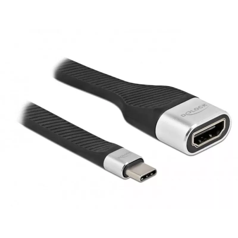 FPC flatkabel DeLOCK USB Type-C naar HDMI 86933